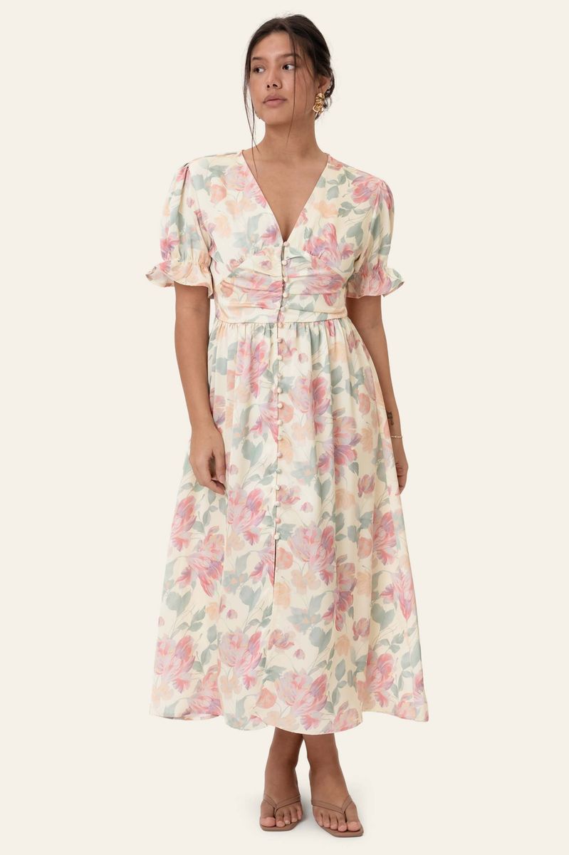 Adel Long SS Dress