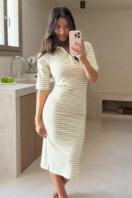 Liva Long Polo Dress