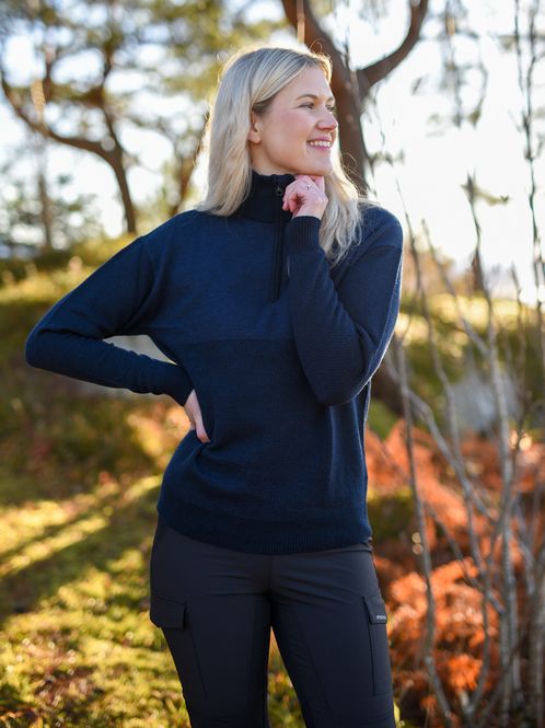 Hovedbilde Robin stitch half-zip