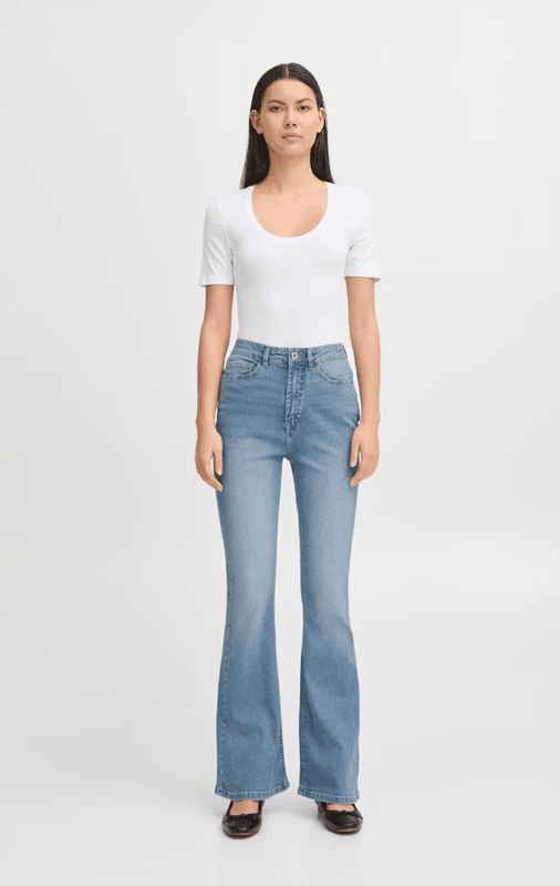 Twiggy Flared High Waist Jeans