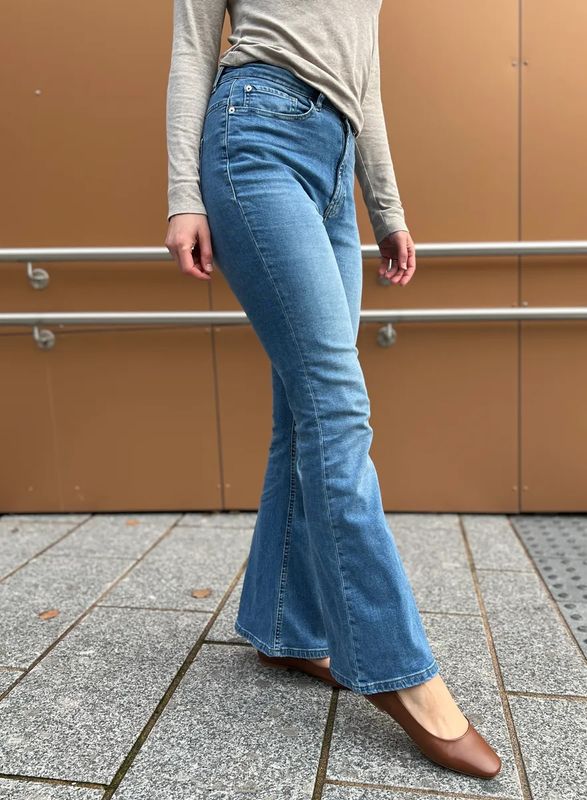 Twiggy Flared High Waist Jeans