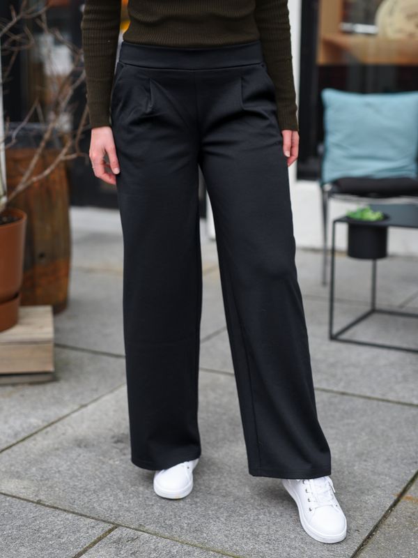 Kate Sus Wide Pant Long (svart)
