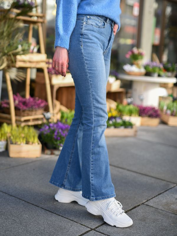 Twiggy Flared High Waist Jeans