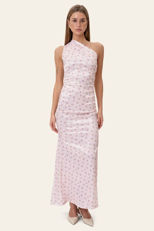 Andrea Satin Dress