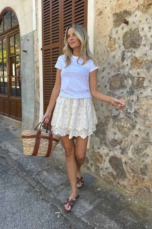 Ellinor Lace Mini Skirt