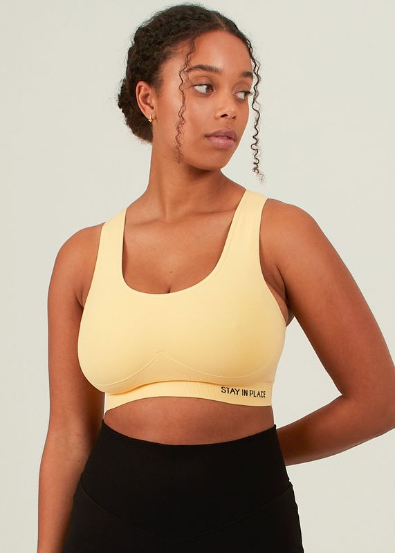 Rib Seamless Bra